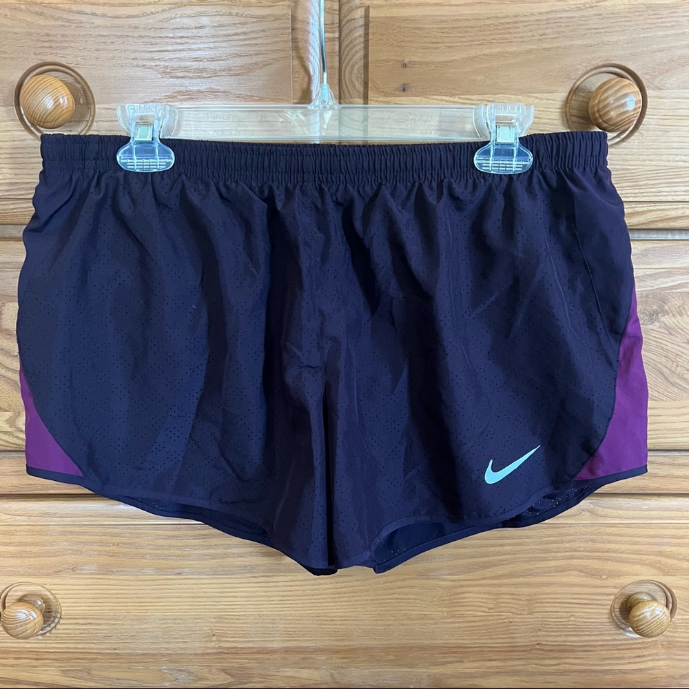 Womens Nike Athletic Shorts purple size large